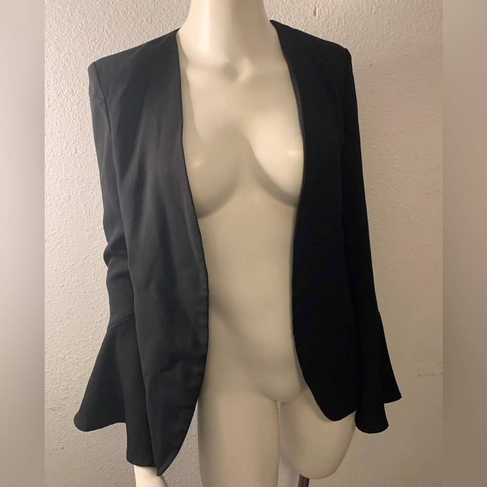 Lulus business blazer with flared sleeves